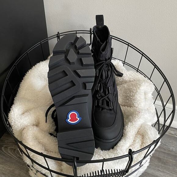 Moncler Black Cheryne Boots - Picture 11 of 13